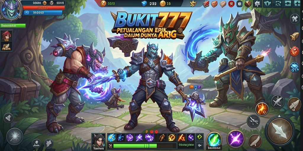 Tampilkan gameplay seru dan aksi menegangkan BUKIT777.