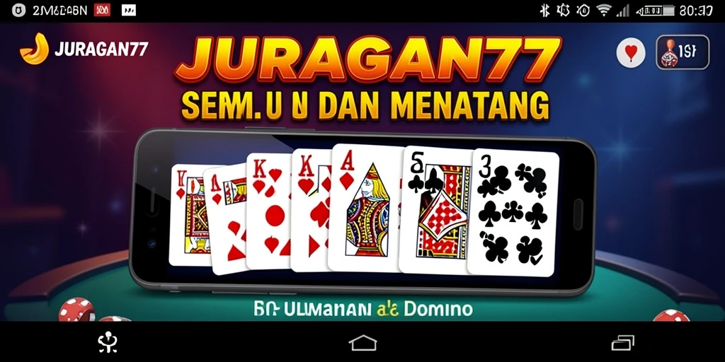 Screenshot gameplay JURAGAN77 yang menunjukkan keseruan bermain Domino.